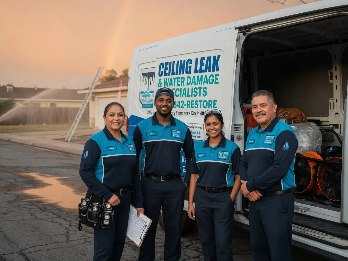 Ceiling Leak Cleanup company in Highland, WI